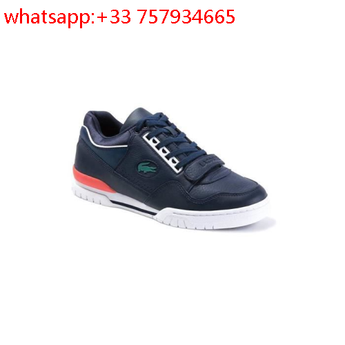 basket lacoste bleu marine femme