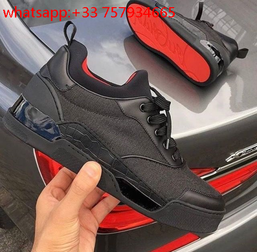 louboutin basket noir