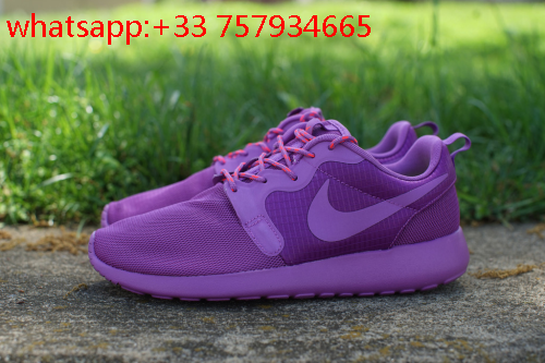 nike roshe run femme violet