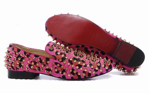 mocassin louboutin femme
